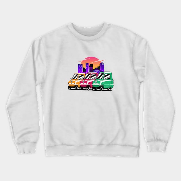 Peel P50 Micro Cars Crewneck Sweatshirt by KaroCars